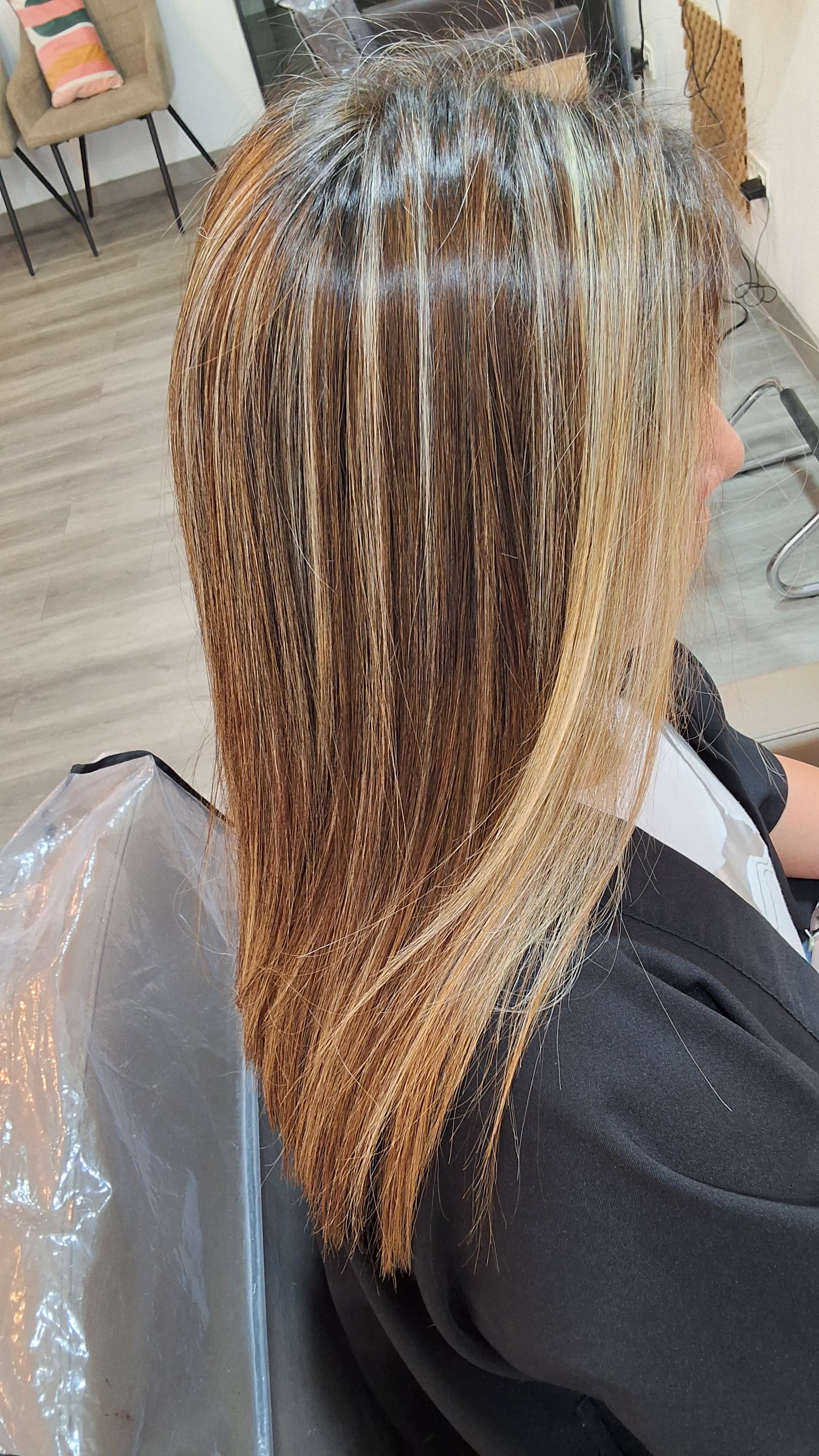 Mechas rubias realizadas en Xeratsu
